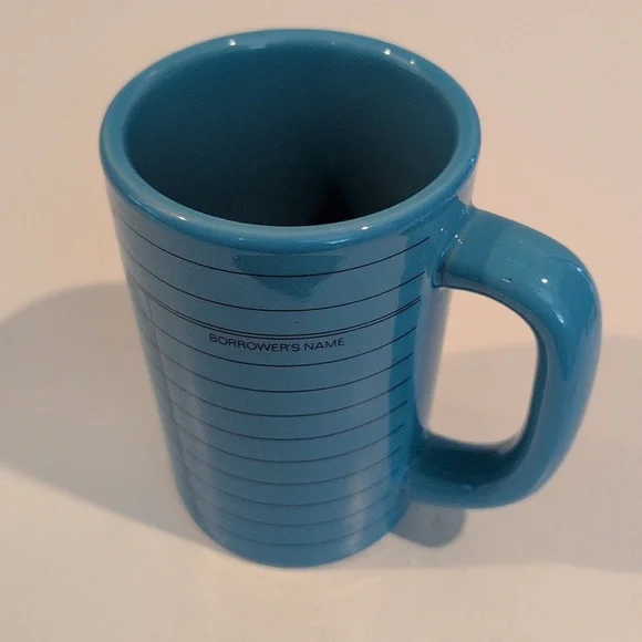 Out Of Print 12 Ounce Library Card Ceramic Coffee / Tea Mug - Picture 8 of 16